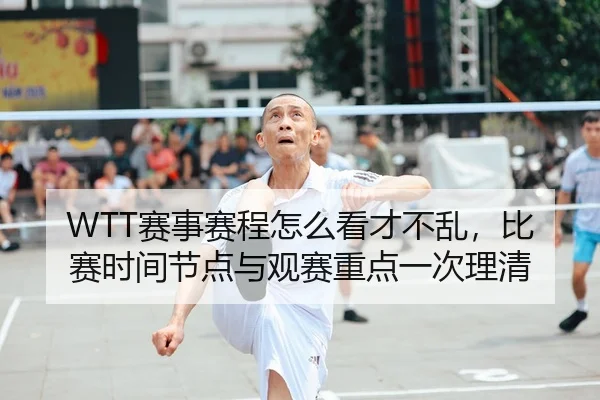 WTT赛事赛程怎么看才不乱，比赛时间节点与观赛重点一次理清